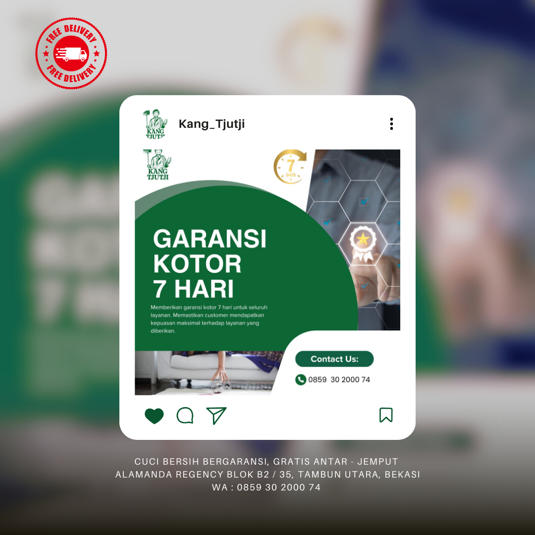 CUCI BERSIH BERGARANSI