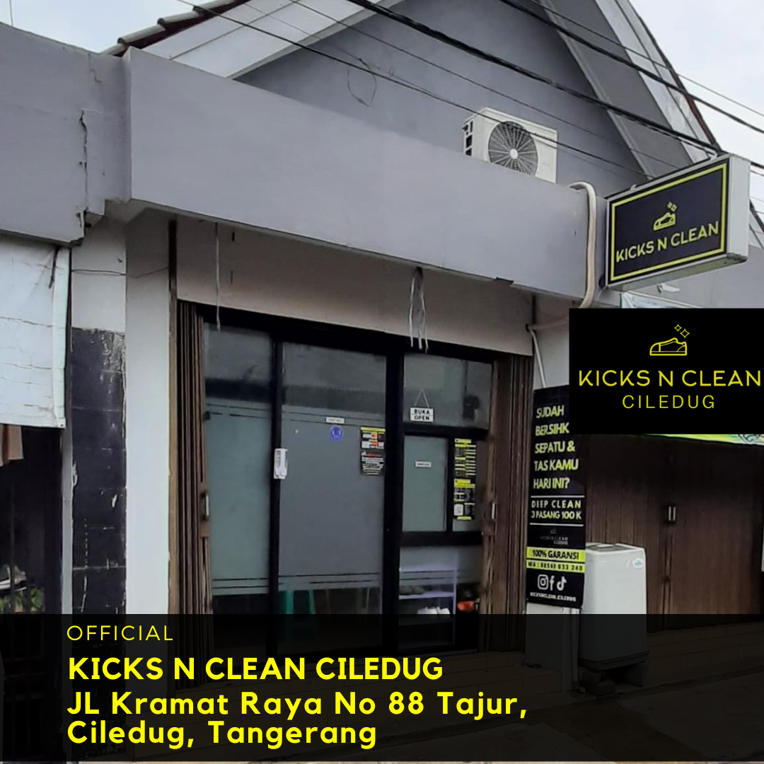 Yuk bersihkan sepatu & Tas kamu di Kicks N Clean Ciledug