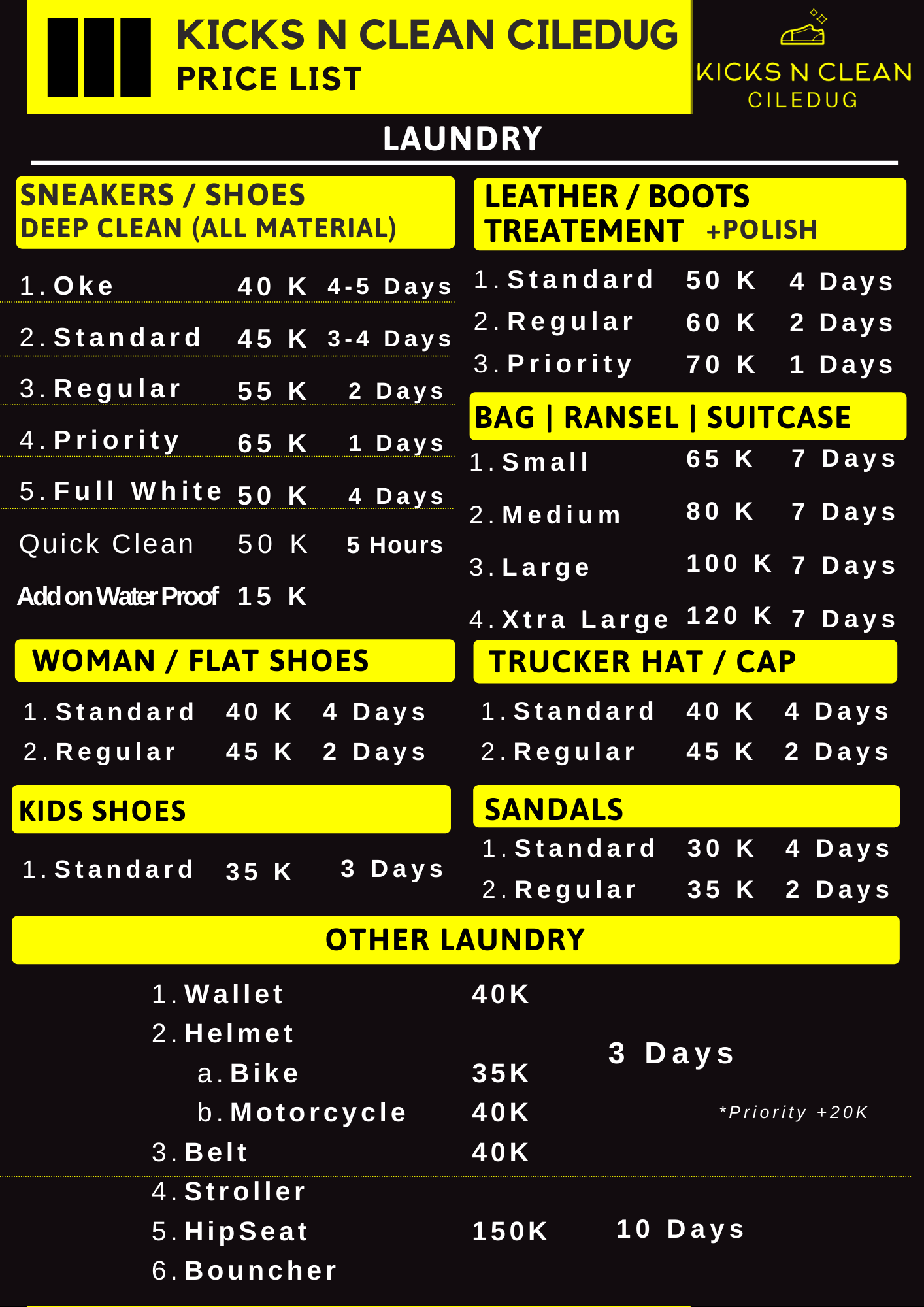 Shoes Deep Clean Treatment