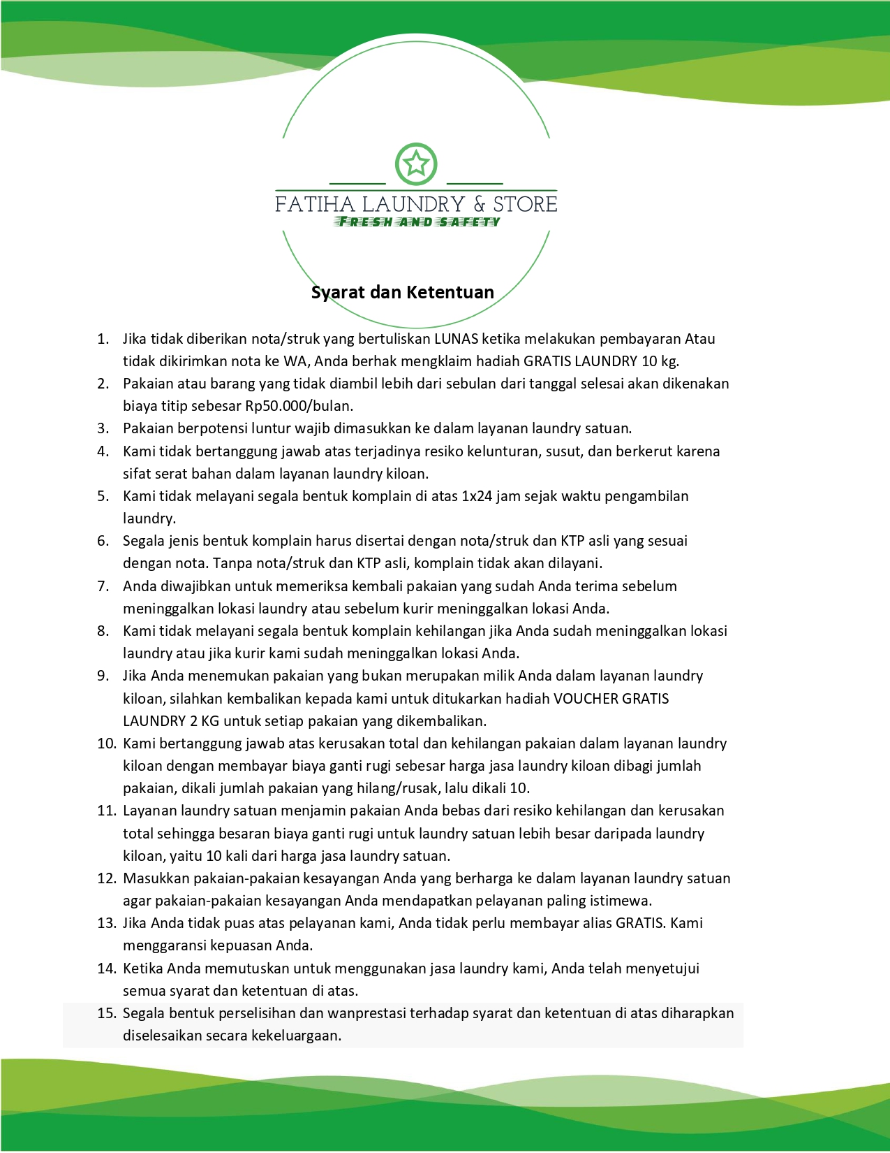 Syarat dan Ketentuan